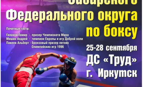 Чемпионат СФО по боксу среди мужчин