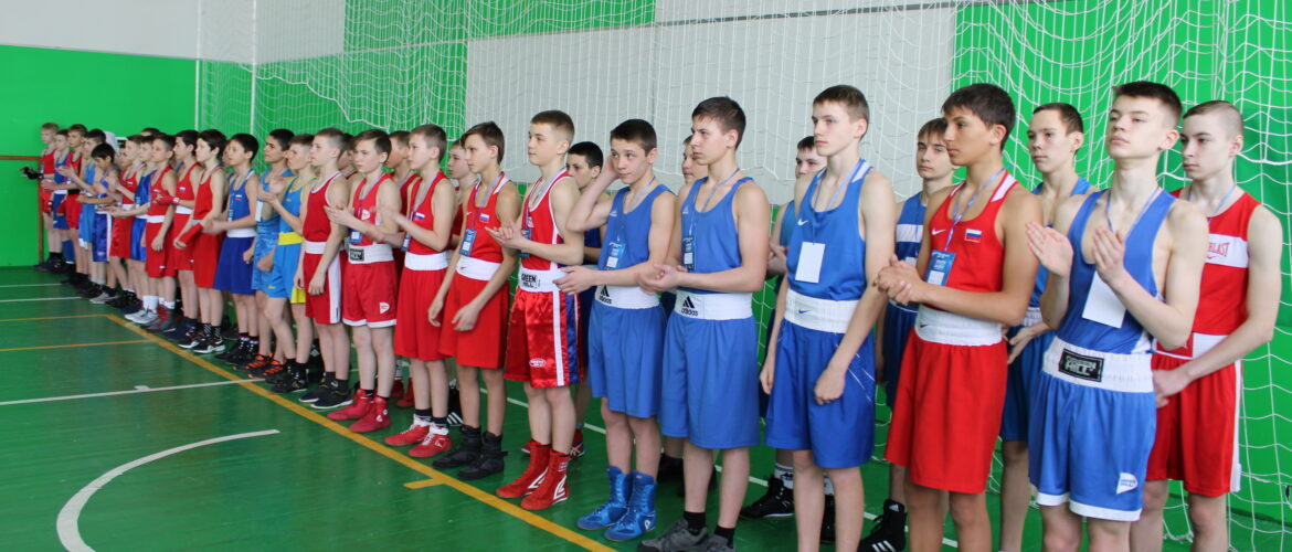 Первенство Иркутской области по боксу среди юношей 13-14 лет
